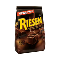 RIESEN 900 g Mega Pack Sweets with Chocolate Caramel in Strong Dark Chocolate Конфеты с шоколадной карамелью в темном шоколаде 900г