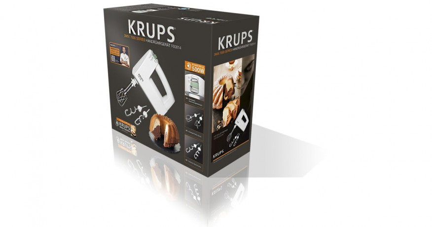 Krups Krups Handmixer 3 Mix 7000 weiss  weiss Ручной миксер Krups 3 Mix 7000 белый