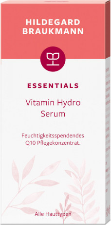 Hildegard Braukmann ESSENTIALS Vitamin Hydro Serum, 30 ml, Hildegard Braukmann сыворотка для лица с витаминным комплексом, для всех типов кожи, для женщин, 30 мл