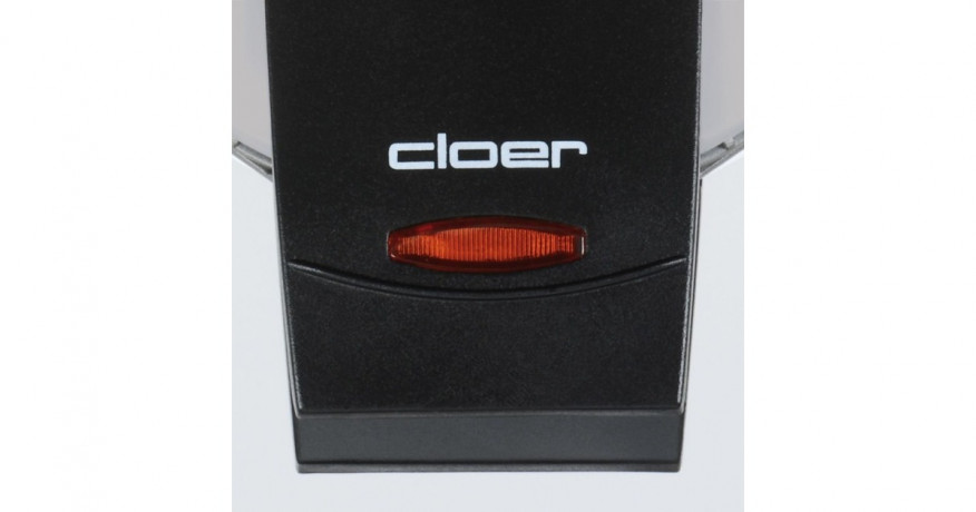 Cloer Cloer Waffeleisen 1629 silber/schwarz, 930 Watt silber/schwarz Вафельница Cloer 1629 серебристый/черный, 930 Вт