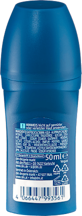 Balea MEN Antitranspirant Deo Roll-on Fresh, 50 ml, Роликовый антиперспирант Fresh с защитой от запаха до 48 часов, 50 мл