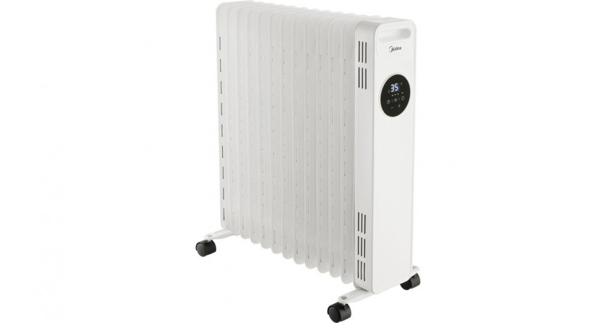Midea Midea Olradiator NY2513-20MR weiss, 2.500 Watt, 13 Heizrippen weiss Масляный радиатор Midea NY2513-20MR белый, 2500 Вт, 13 нагревательных ребер
