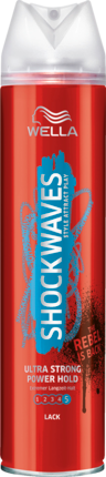 SHOCKWAVES Ultra strong Power Hold 2stk, Лак для волос  250 мл х 2 штуки 