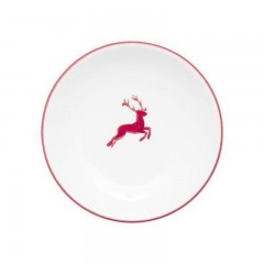 Gmundner Keramik Gmundner Keramik Rubinroter Hirsch Mokka-/Espresso-Untertasse glatt d: 11 cm Gmundner Ceramics Ruby Red Deer Блюдце для мокко/эспрессо гладкое d: 11 см