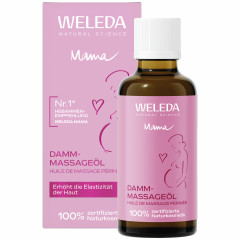 WELEDA MAMA Damm Massageoel, 50 ml, Масло Mama для массажа промежности при подготовке к родам, с 34-й недели беременности, 50 мл