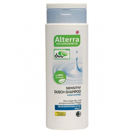 Alterra Sensitiv Dusch-Shampoo Parf?mfrei Чувственный шампунь для душа для чувствительной кожи 250 г