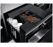AEG AEG Einbau-Kaffeevollautomat KKK994500M, Premium-Drehwahler mit Beruhrungssensor Antifinger Edelstahl-Beschichtung 2 Heizsysteme fur eine optimale Bruhtemperatur und Dampfausgabe Встраиваемая полностью автоматическая кофемашина AEG KKK994500M, поворо
