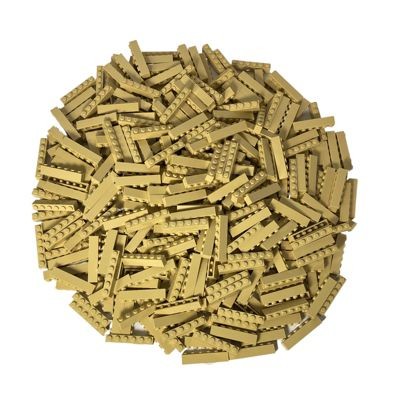LEGO LEGO 1x6 Steine Beige - 250 Stuck - Tan bricks 3009 Бежевые кубики LEGO 1x6 — 250 штук — Желто-коричневые кирпичи 3009