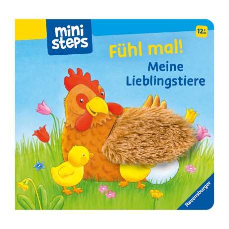 Ravensburger ministeps: Fuhl mal! Meine Lieblingstiere минишаги: Почувствуй! Мои любимые животные