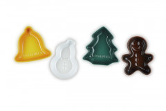 Le Creuset LE CREUSET Mini-Formchen 4er-Set multicolour Набор мини-формочек LE CREUSET, 4 шт.