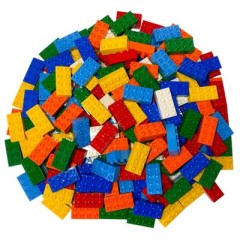 LEGO LEGO Duplo 2x4 Steine - 300 Stuck - Grundbausteine 3011 BRRANDNEU LEGO Duplo 2x4 Bricks — 300 шт. — Базовые строительные блоки 3011 СОВЕРШЕННО НОВЫЙ