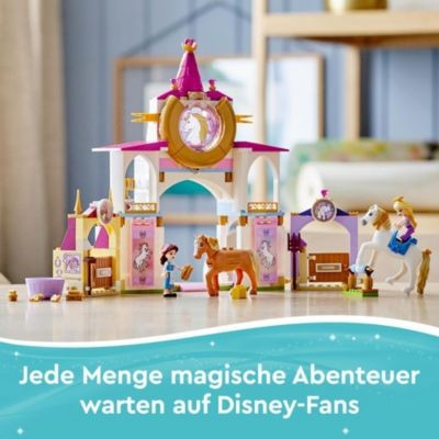 LEGO LEGO Disney Princess 43195 Belles und Rapunzels konigliche Stalle LEGO Disney Princess 43195 Королевские конюшни Белль и Рапунцель