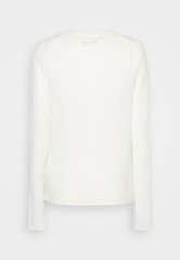 Tommy Hilfiger SOFT V-NECK CARDIGAN Cardigan ecru МЯГКИЙ КАРДИГАН С V-ОБРАЗНЫМ ВЫРЕЗОМ Кардиган экрю