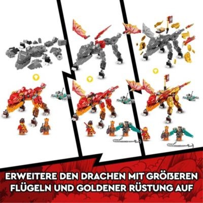 LEGO LEGO NINJAGO 71762 Kais Feuerdrache EVO LEGO NINJAGO 71762 Огненный дракон Кая EVO