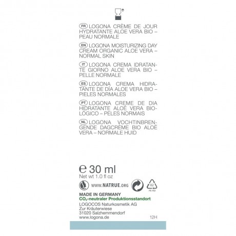 Logona Feuchtigkeitsspendende Tagescreme Увлажняющий дневной крем