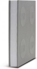 LEGO Notizheft LEGO, verschliessbar, inkl. Gelstift, grau Блокнот LEGO, с замком, с гелевой ручкой, серый