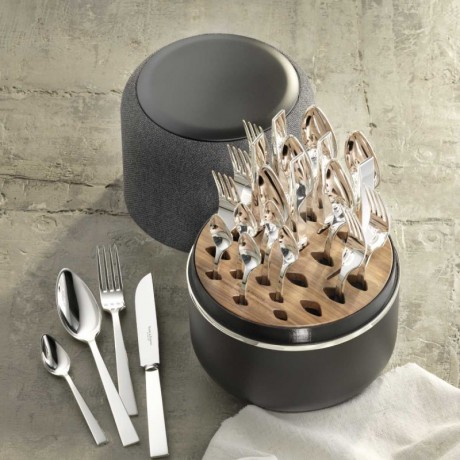 Robbe & Berking Robbe & Berking Riva - 925 Sterling Silber The Box inklusive 24-tlg. Menubesteck-Set Robbe & Berking Riva - Серебро 925 пробы Коробка, включающая 24 шт. Набор столовых приборов