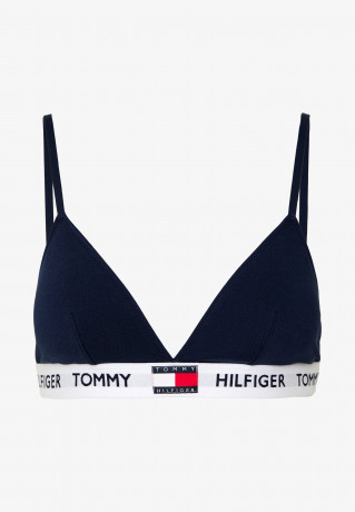 Tommy Hilfiger PADDED BRA Triangle bra navy blazer БЮСТГАЛЬТЕР С ПОДКЛАДКАМИ Бюстгальтер с треугольными чашечками темно-синий блейзер