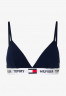 Tommy Hilfiger PADDED BRA Triangle bra navy blazer БЮСТГАЛЬТЕР С ПОДКЛАДКАМИ Бюстгальтер с треугольными чашечками темно-синий блейзер
