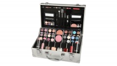 Schminkkoffer 54 Teile im Alu Design