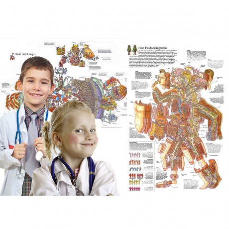 MEDUP Meine Gesundheit Experimentierkasten Atmung Экспериментальный набор «Мое здоровье» Дыхание