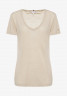 Tommy Hilfiger REG V-NK Basic T-shirt beige РЭГ В-НК Базовая футболка бежевый