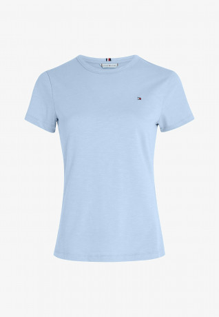 Tommy Hilfiger 1985 C NK SS Basic T-shirt vessel blue 1985 C NK SS — базовая футболка сосуд синий