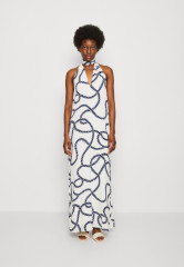 Tommy Hilfiger COASTAL ROPE MAXI HALTER  Maxi dress blue coast COASTAL ROPE MAXI HALTER Платье макси голубое побережье