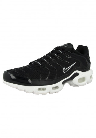 Nike Sportswear AIR MAX PLUS LOW Sneaker low black black white AIR MAX PLUS LOW кроссовки женские низкие черный черный белый