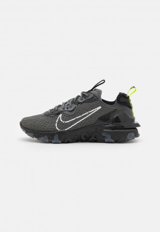 Nike Sportswear REACT VISION WT UNISEX Sneaker low iron grey/white/volt/black REACT VISION WT UNISEX Низкие кроссовки женские утюг серый/белый/вольт/черный
