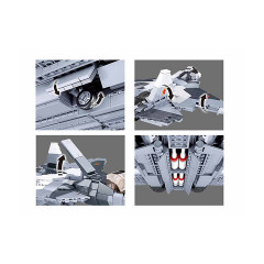 Sluban Klemmbausteine Dusenjager Modell 57 (893 Teile) Dusenjager модель 57 (893 детали)