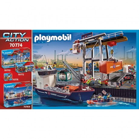 PLAYMOBIL PLAYMOBIL 70774 Containerfertigung Производство контейнеров PLAYMOBIL 70774