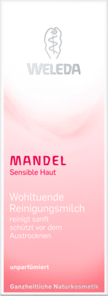 Weleda Миндаль	 Очищающее молочко для чувствительной кожи, 75 мл