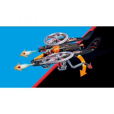 PLAYMOBIL PLAYMOBIL 70023 Galaxy Pirates-Heli PLAYMOBIL 70023 Пираты Галактики Вертолет