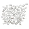 Hubelino 60-teiliges weisses Bausteine Set Набор из 60 белых строительных блоков