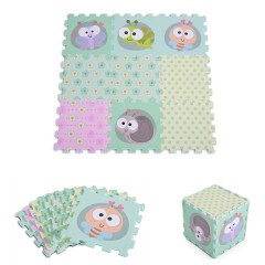 MONI Puzzlematte 9 teilig Teilegrosse 31 x 31 cm EVA-Schaum Puzzlematten Коврик-пазл 9 штук Размер 31 x 31 см Коврики-пазлы из пеноматериала EVA