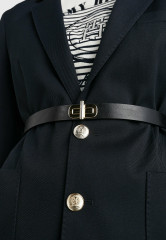 Tommy Hilfiger TURN LOCK BUCKLE Belt black ПОВОРОТНАЯ ПРЯЖКА Ремень черный