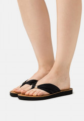 Tommy Hilfiger ELEVATED BEACH  T-bar sandals black ELEVATED BEACH Сандалии с Т-образной перемычкой черный