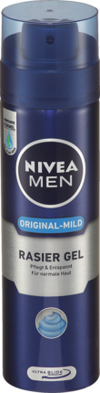 NIVEA Protect Shave Гель для Бритья для Сверхчувствительной Кожи с Витамином Е, 200 мл