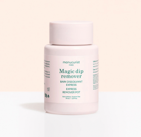 Manucurist Magic Dip Remover 70ml, Экспресс-средство для снятия лака Magic Dip Remover (Франция), 70 мл, без ацетона, с пантенолом и витаминами C и E