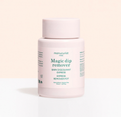 Manucurist Magic Dip Remover 70ml, Экспресс-средство для снятия лака Magic Dip Remover (Франция), 70 мл, без ацетона, с пантенолом и витаминами C и E