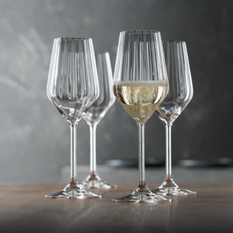 Spiegelau Spiegelau Lifestyle Champagnerglas Set 4-tlg. h: 223 mm / 310 ml Набор бокалов для шампанского Spiegelau Lifestyle из 4 шт. высота: 223 мм / 310 мл