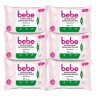 bebe Reinigungstucher quot;Erfrischendquot; 6er-Pack  Чистящие салфетки "Освежающие" 6 упаковок