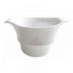 Luigi Colani Luigi Colani Porzellan Ab ovo Black &amp; White Muslischale mit 2 Griffen white 0,40 L Luigi Colani Миска для хлопьев Ab ovo Black &amp;amp; White фарфоровая с 2 ручками белая 0,40 л