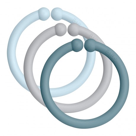 BIBS 12er-Pack Ringe Loops 12 упаковок колец и петель