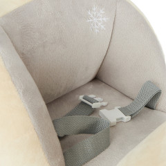 bieco Schaukelpferd Plusch Bar Schaukeltier 60 cm Baby Wippe Holz Spielzeug ab 9 M Schaukeltiere Лошадка-качалка Плюшевая перекладина Животное-качалка 60 см Детская качалка Деревянная игрушка от 9 м Животные-качалки