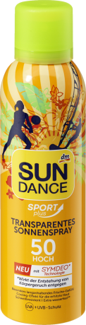 SUNDANCE Transparentes Sonnenspray Солнцезащитный спрей Солнцезащитный прозрачный спрей Sport LSF 50, 200 мл