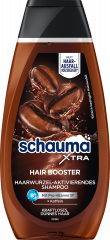 Schauma Shampoo XTRA Hair Booster, 350 ml, Schauma укрепляющий шампунь XTRA Hair Booster с кофеином и провитамином B5, 350 мл