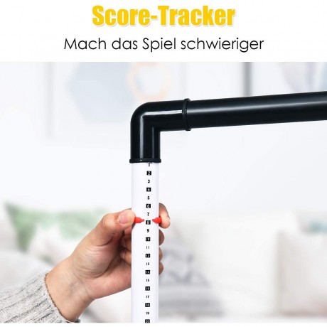 COSTWAY® Leitergolf-Set mit eingebautem Score-Tracker Лестничный набор для гольфа со встроенным счетчиком очков