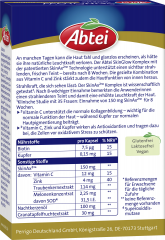 ABTEI Skin Glow Complex 30Kps DACH 30 Kapseln (19,9 g), Abtei Капсулы Skin Glow для свежего и сияющего вида кожи с витамином C, цинком и медью, 30 капсул (19,9 г)